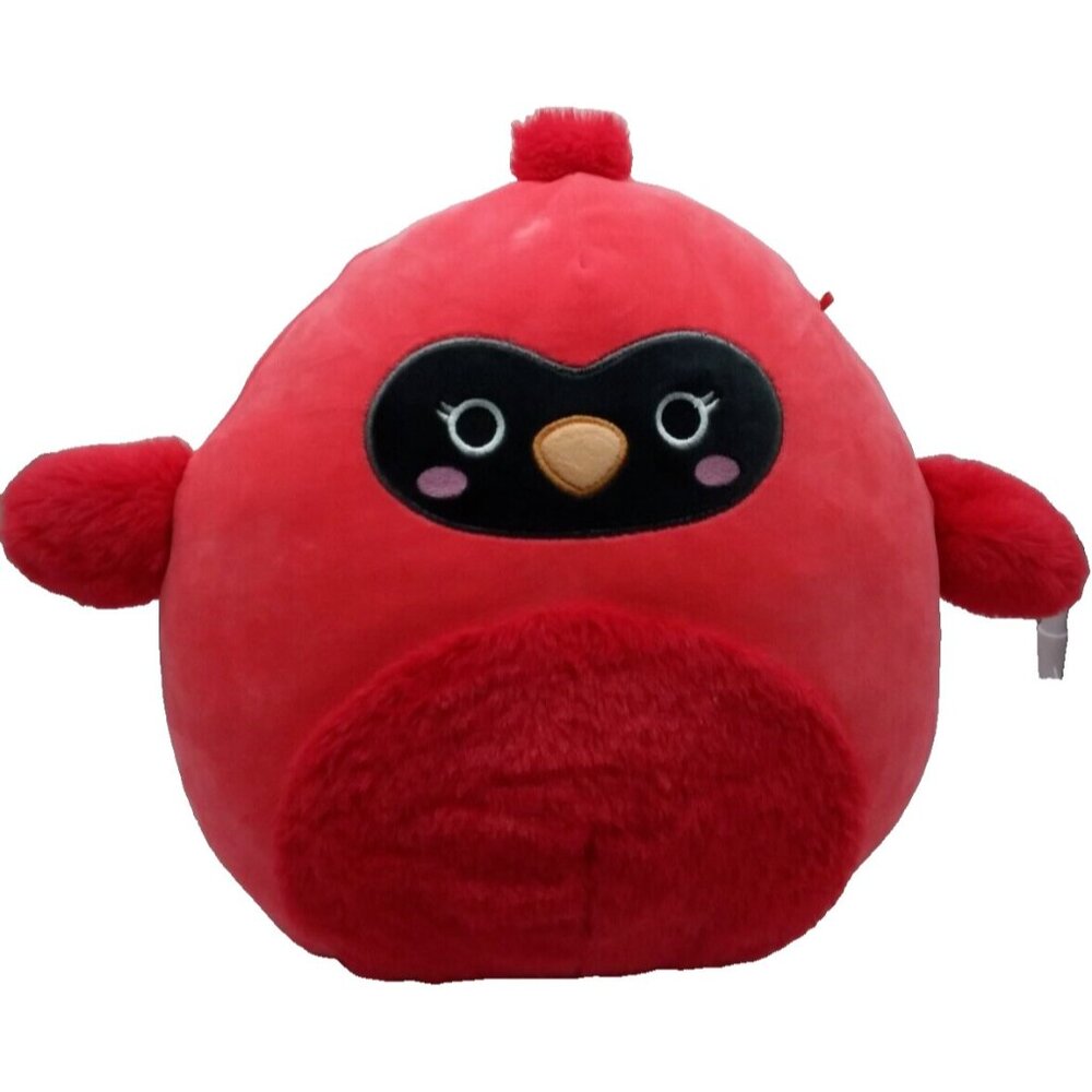 Squishmallows 12" Cazlan The Red Cardinal Bird Plush Stuffed Animal Kellytoy